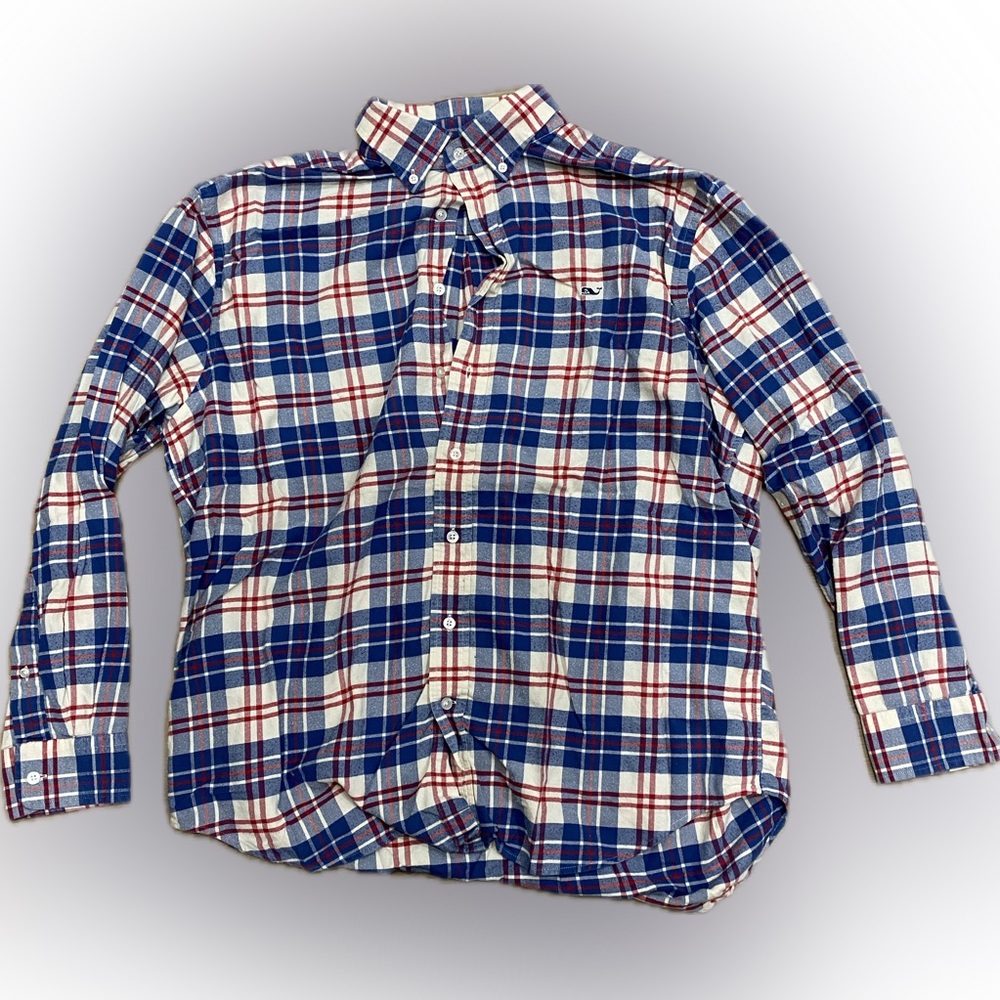 Vineyard vines whale button down